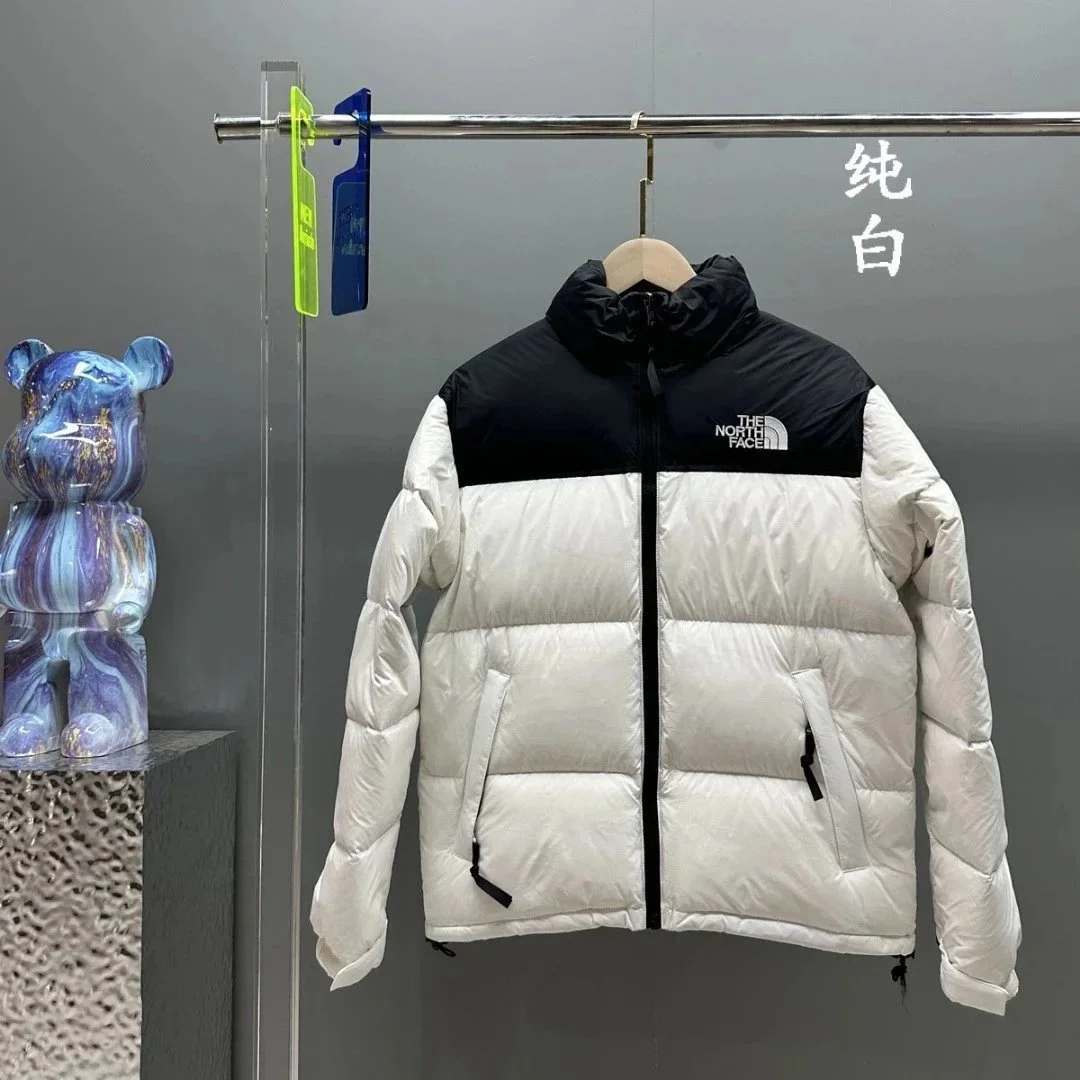 **Version American version 1996 down jacket classic splicing down jacket warm jacket couple style
