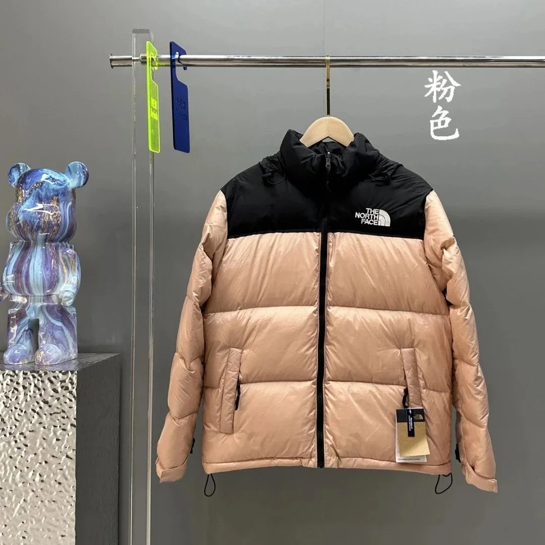**Version American version 1996 down jacket classic splicing down jacket warm jacket couple style