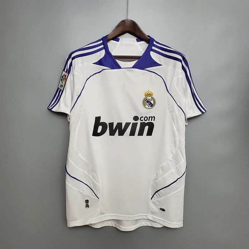 Retro short-sleeved football jerseys Real Madrid, Barcelona, ​​Florence, Arsenal, Manchester City, Inter Milan and River Plate old jerseys