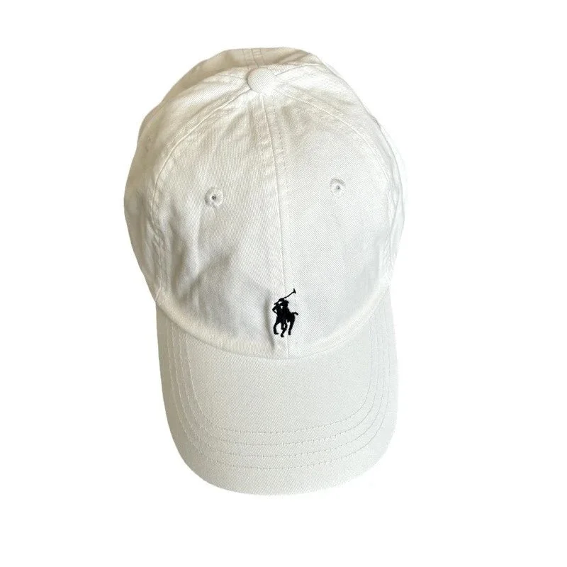 Foreign trade rl raff hat baseball cap men and women peaked cap polo sports pony logo embroidery couple baseball cap