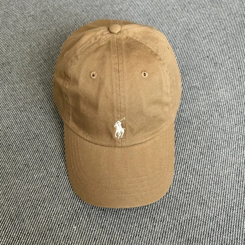 Foreign trade rl raff hat baseball cap men and women peaked cap polo sports pony logo embroidery couple baseball cap