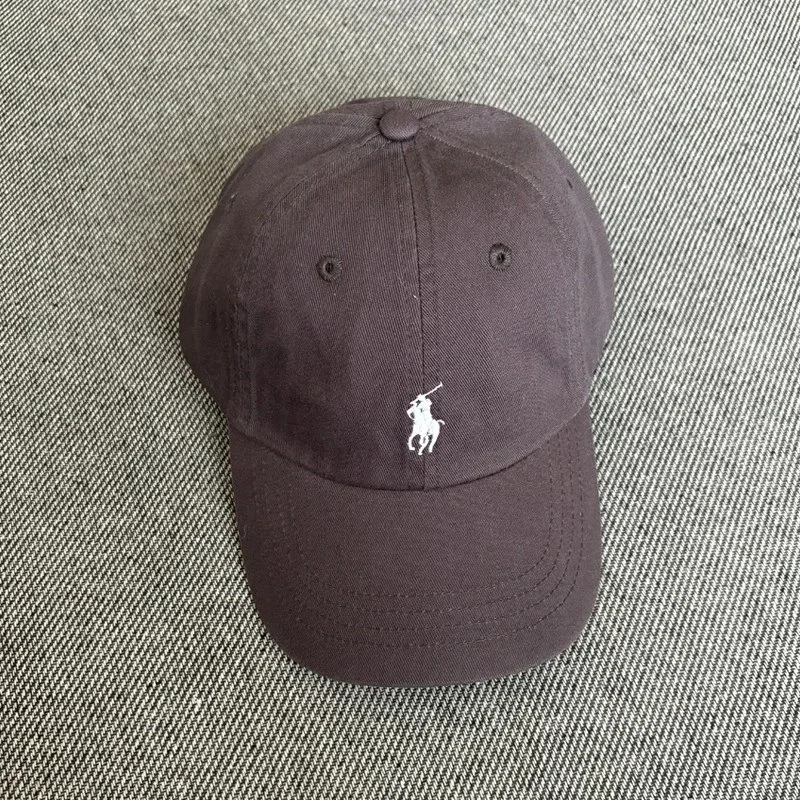 Foreign trade rl raff hat baseball cap men and women peaked cap polo sports pony logo embroidery couple baseball cap