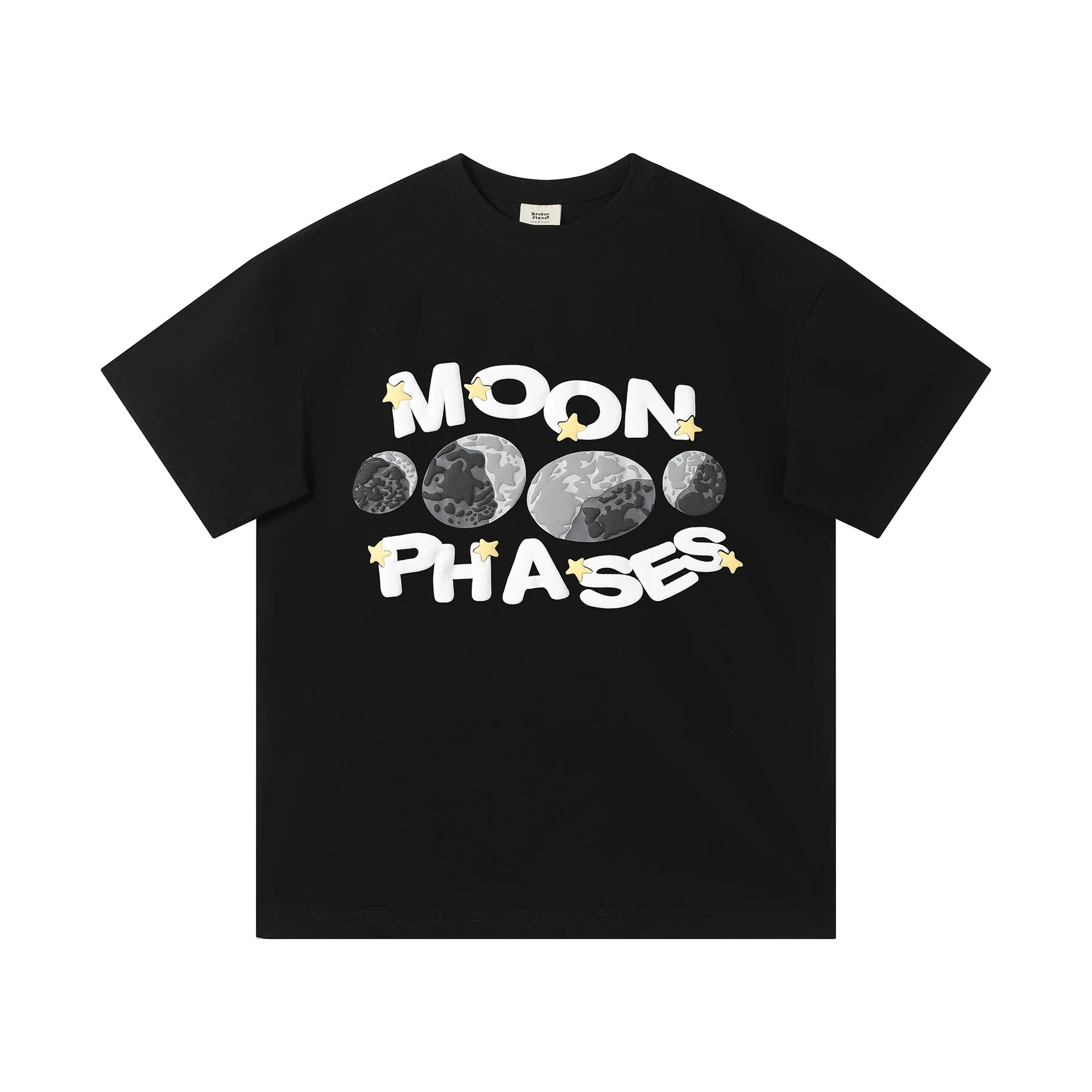 BROKEN PLANET Broken Planet American trendy brand foam couple short-sleeved loose men's and women's versatile T-shirt cross-border
