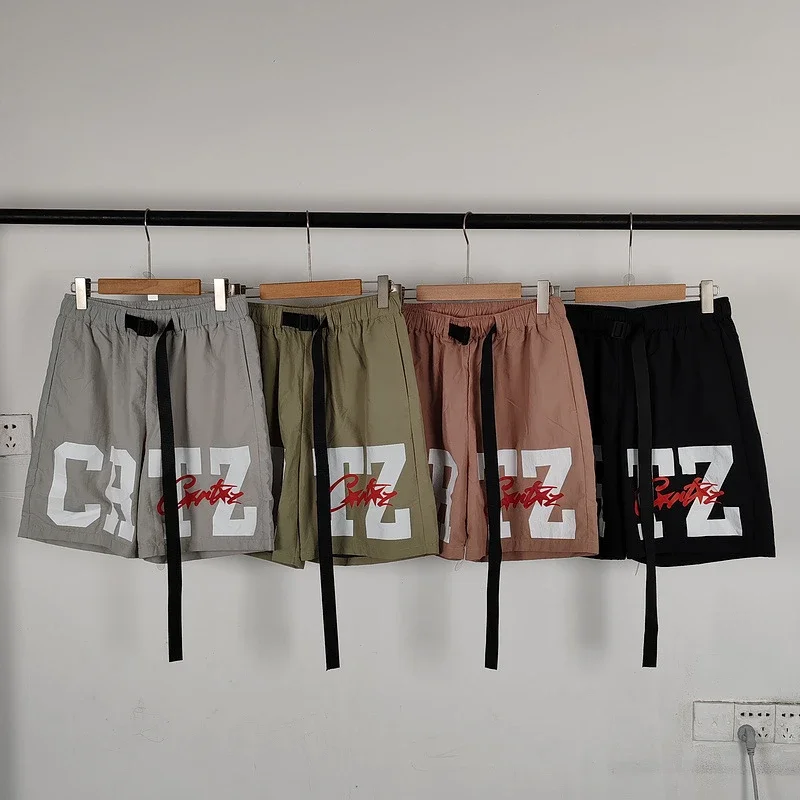 Printed summer new style street loose casual trendy brand hip-hop five-point shorts