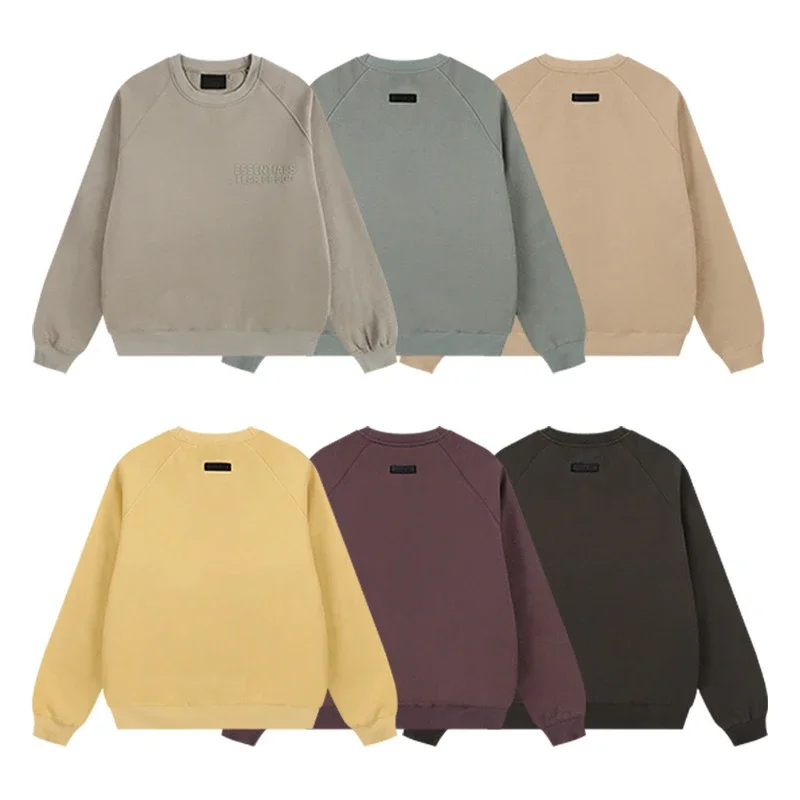 Pure cotton trendy brand sweatshirts and pants for men and women, same style