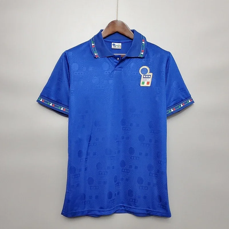 Retro short-sleeved football jerseys Real Madrid, Barcelona, ​​Florence, Arsenal, Manchester City, Inter Milan and River Plate old jerseys