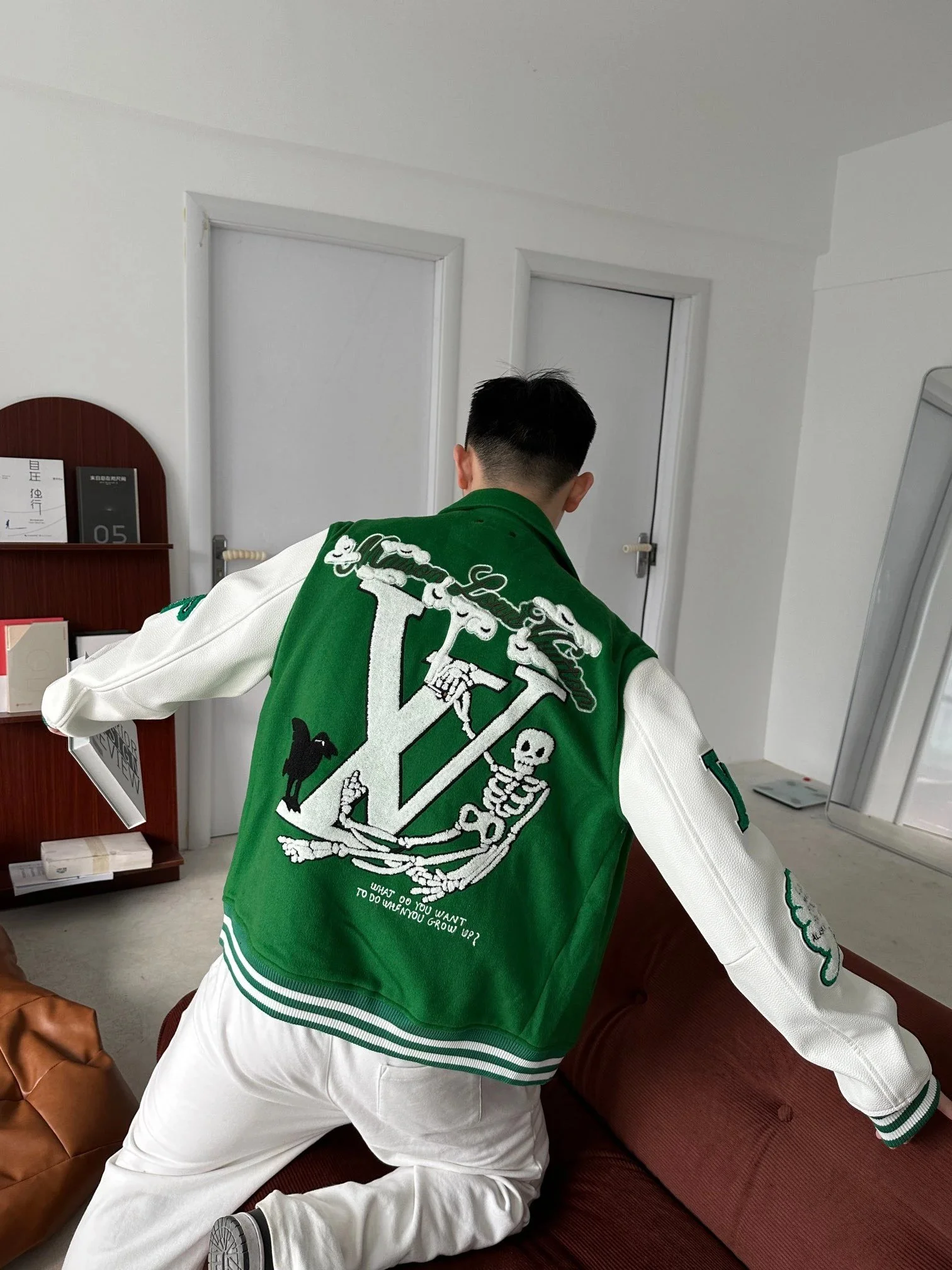 V Wizard of Oz baseball uniform jacket for men and women