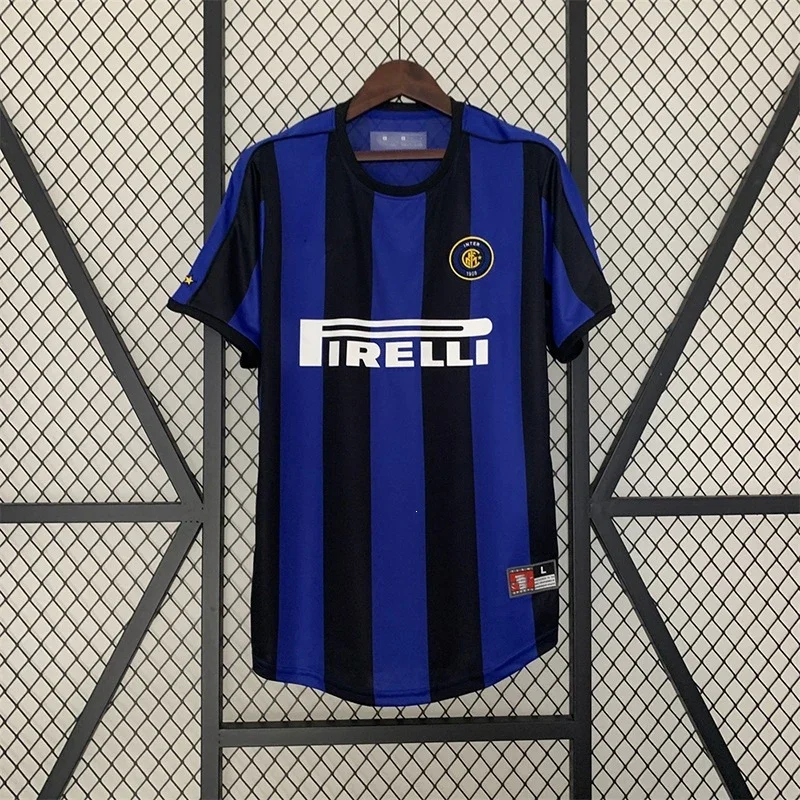 Retro short-sleeved football jerseys Real Madrid, Barcelona, ​​Florence, Arsenal, Manchester City, Inter Milan and River Plate old jerseys