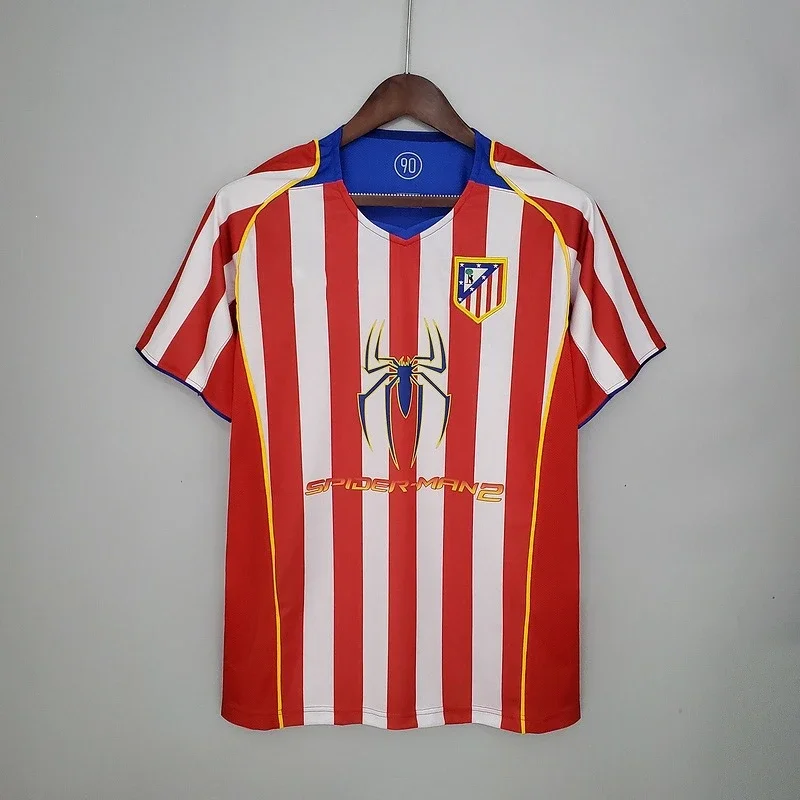 Retro short-sleeved football jerseys Real Madrid, Barcelona, ​​Florence, Arsenal, Manchester City, Inter Milan and River Plate old jerseys