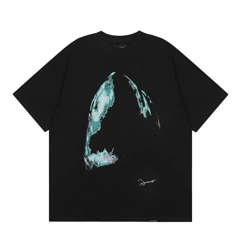 Represent Destructive Appetite Alligator Graphic Black T-Shirt - 4