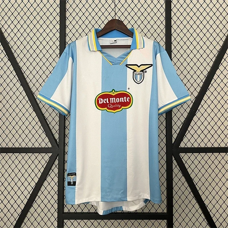 Retro short-sleeved football jerseys Real Madrid, Barcelona, ​​Florence, Arsenal, Manchester City, Inter Milan and River Plate old jerseys