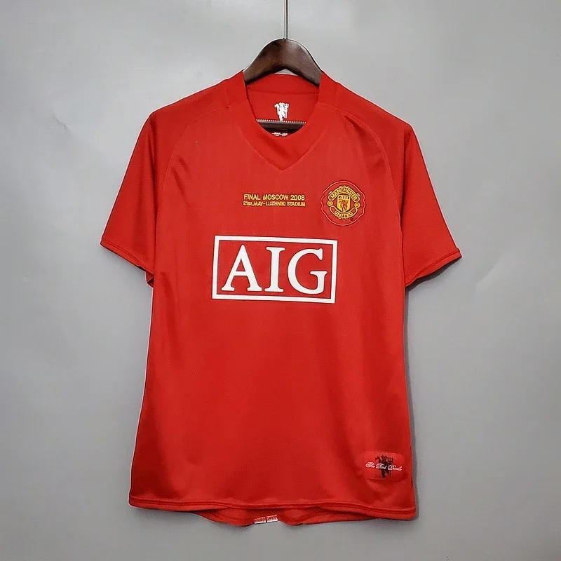 Retro short-sleeved football jerseys Real Madrid, Barcelona, ​​Florence, Arsenal, Manchester City, Inter Milan and River Plate old jerseys