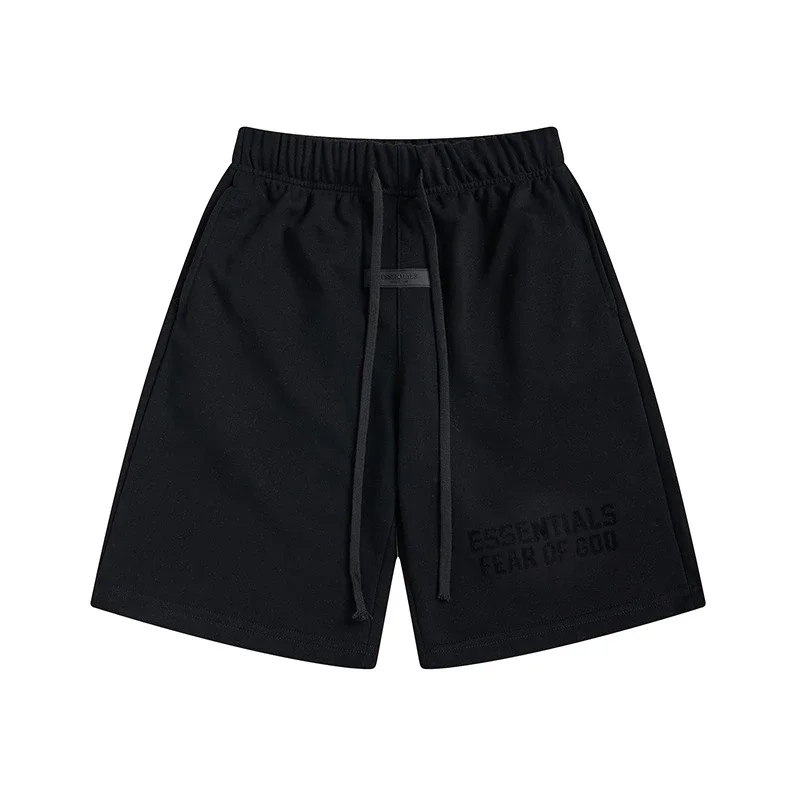 Multi-line shorts ES cotton sports shorts casual five-quarter pants street fashion loose
