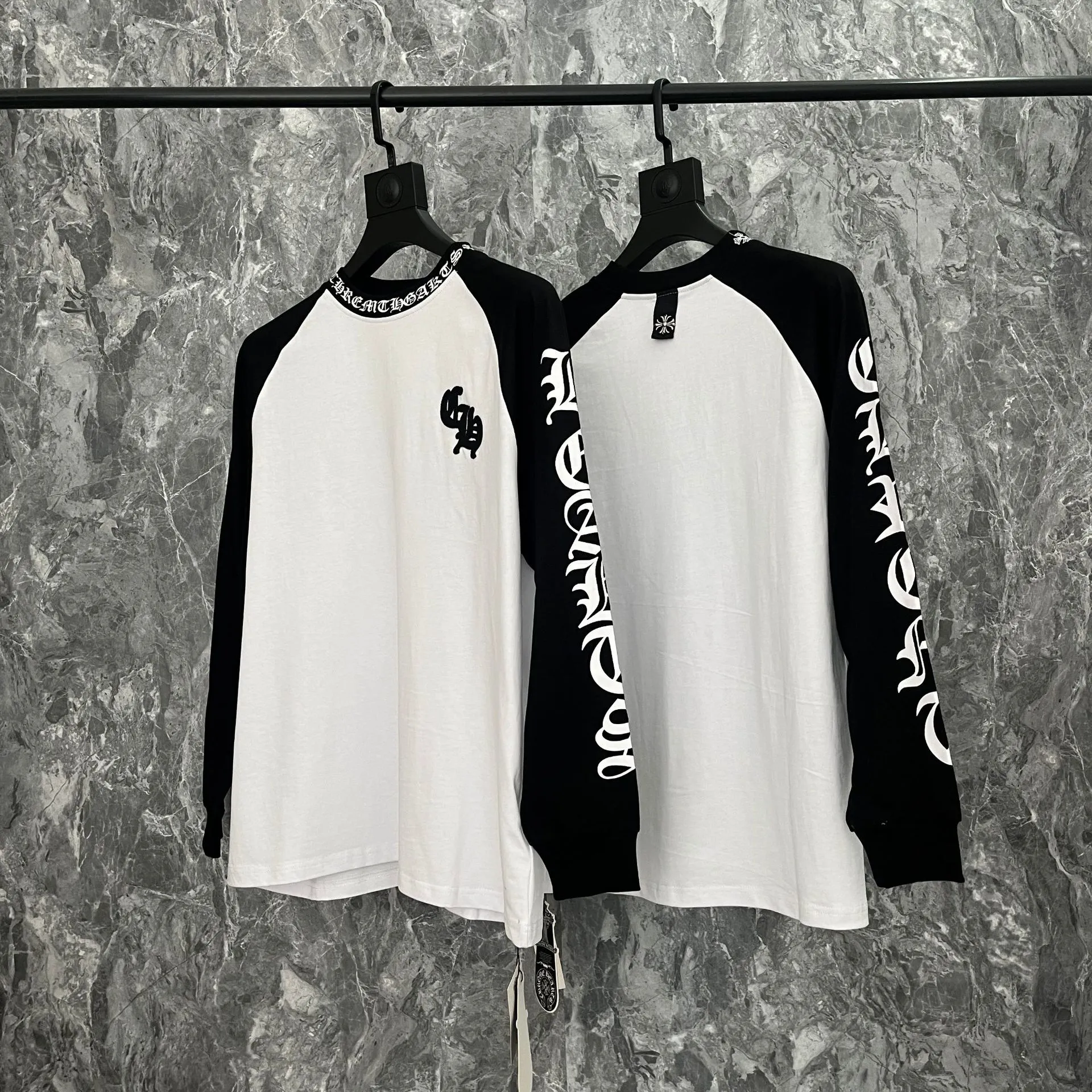 Horseshoe Sanskrit printed long sleeve collection for men and women