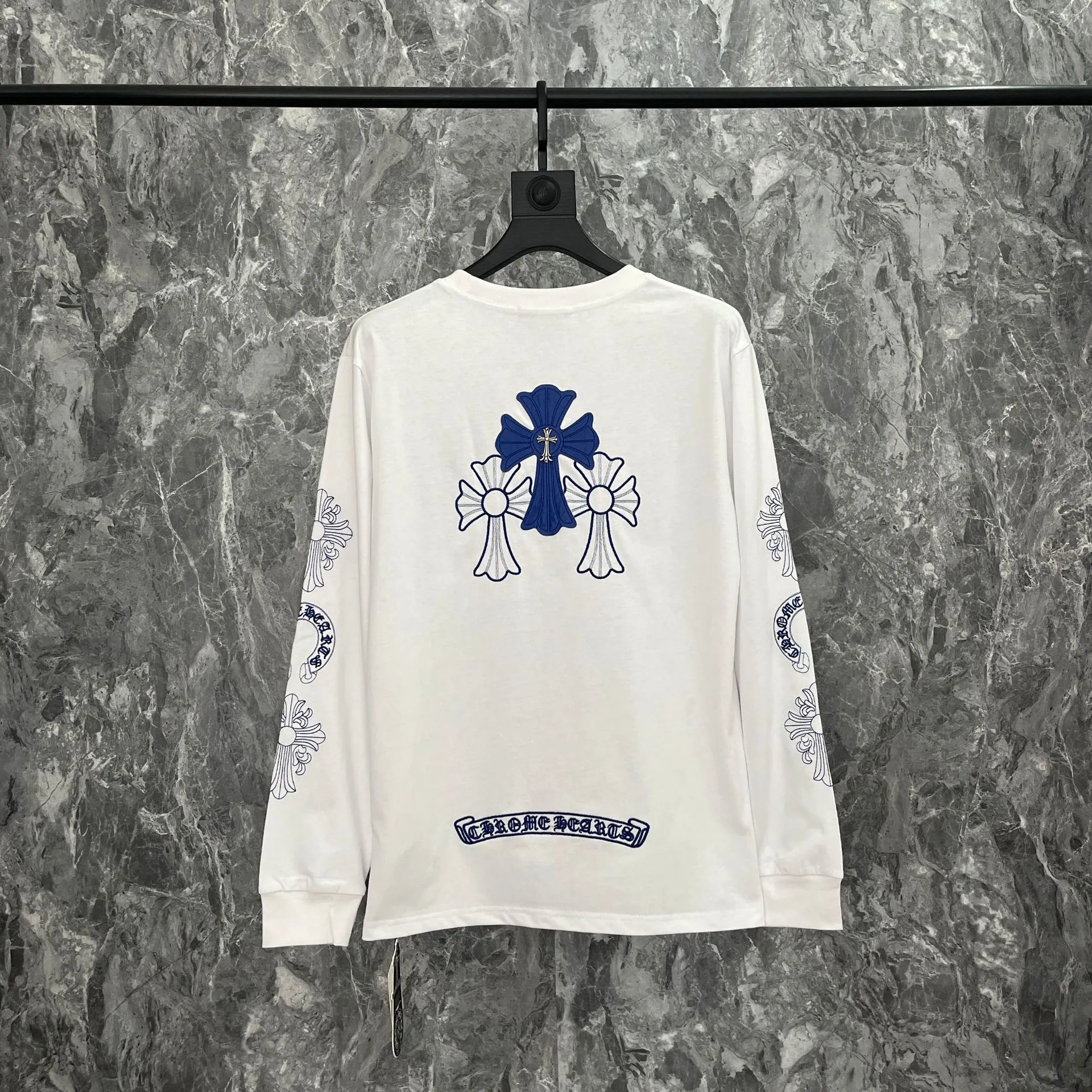 Horseshoe Sanskrit printed long sleeve collection for men and women