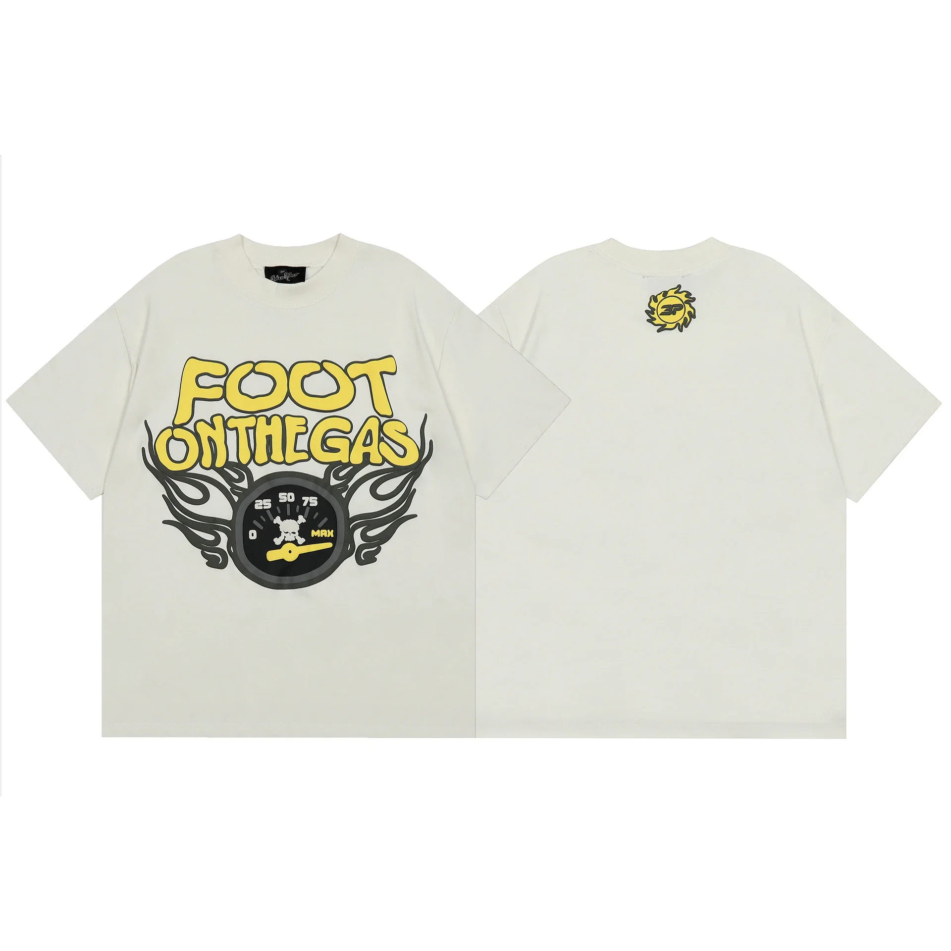 BROKEN PLANET Broken Planet American trendy brand foam couple short-sleeved loose men's and women's versatile T-shirt cross-border