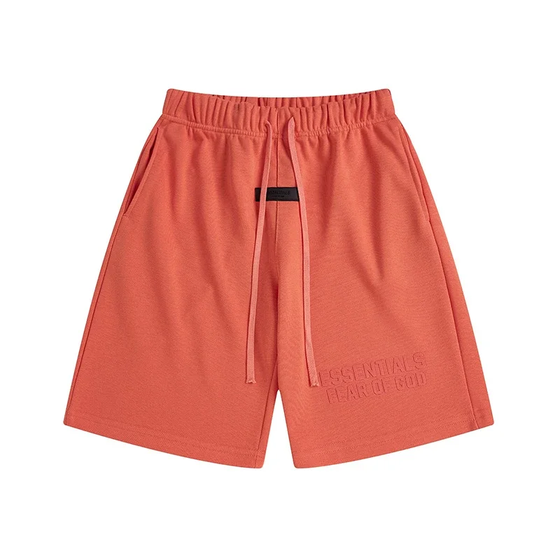 Multi-line shorts ES cotton sports shorts casual five-quarter pants street fashion loose