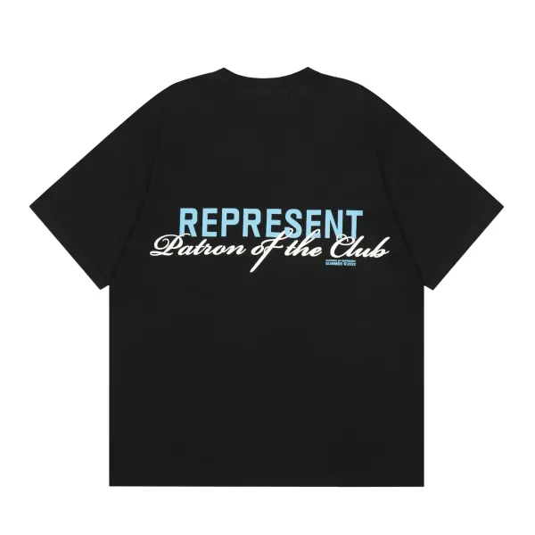 Represent Patron of the Club Black T-Shirt - 1