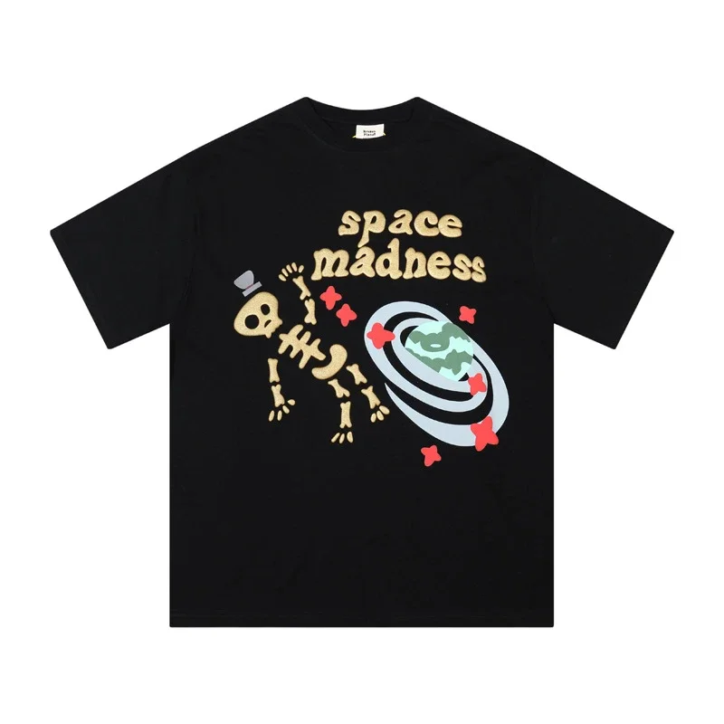 BROKEN PLANET Broken Planet American trendy brand foam couple short-sleeved loose men's and women's versatile T-shirt cross-border