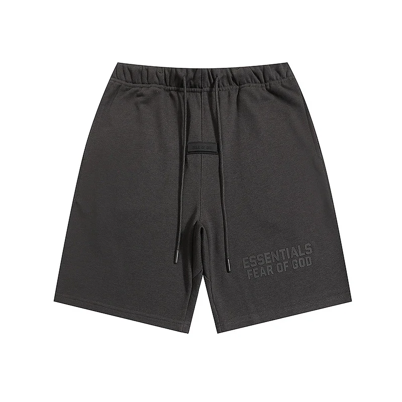 Multi-line shorts ES cotton sports shorts casual five-quarter pants street fashion loose