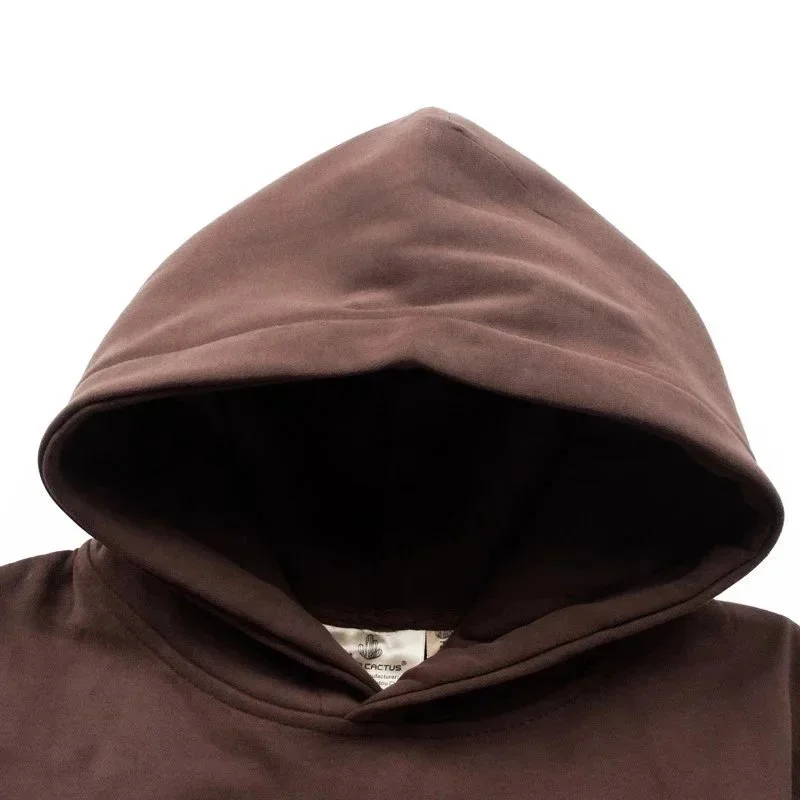 Retro distressed unisex hooded sweatshirt