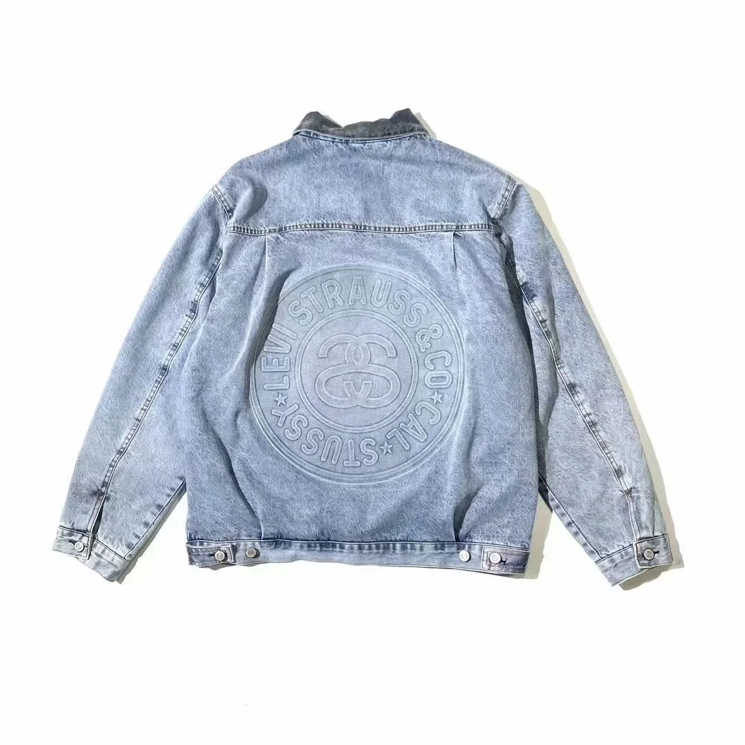 Stussy denim jacket 