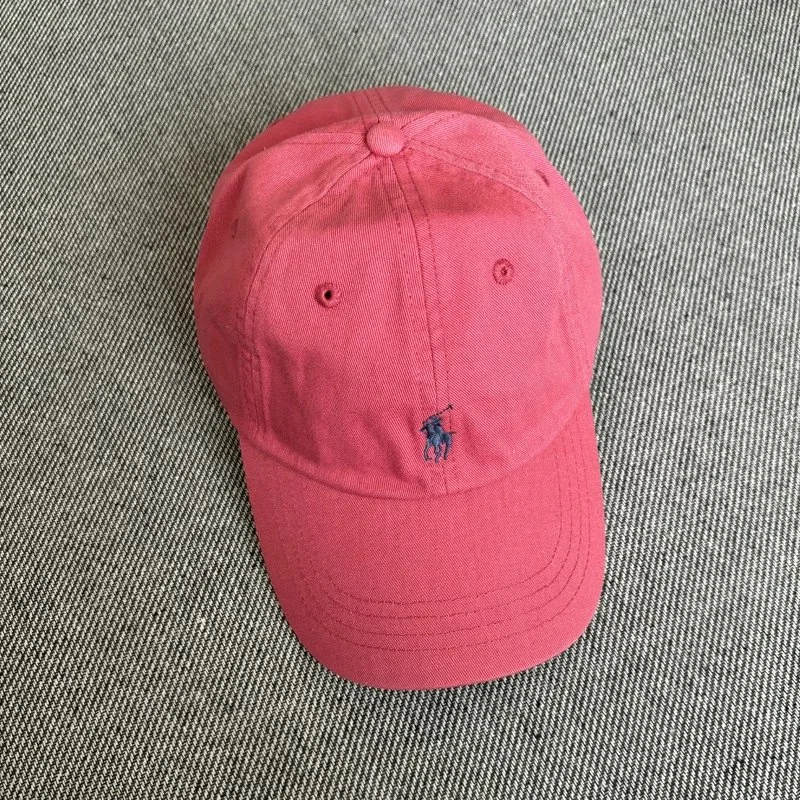 Foreign trade rl raff hat baseball cap men and women peaked cap polo sports pony logo embroidery couple baseball cap