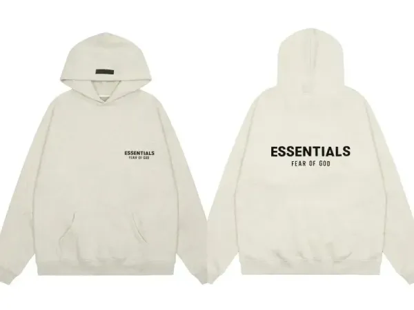 Fear of God Essentials Hoodie Off-White - 1