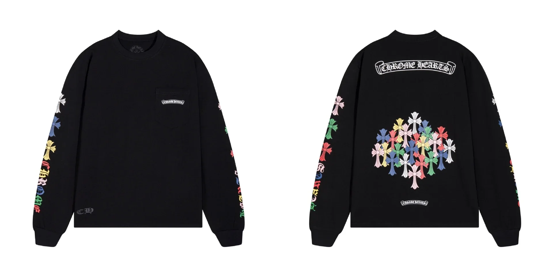 Horseshoe Sanskrit printed long sleeve collection for men and women