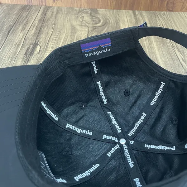 Patagonia P-6 Logo Snapback Beige Baseball Cap - 14