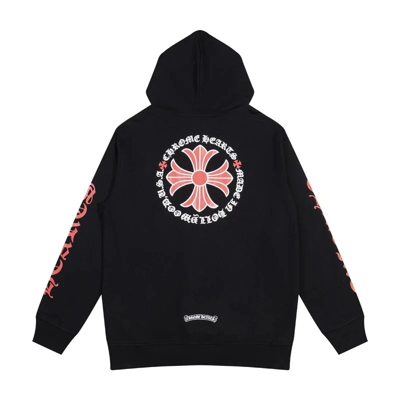 CH cross hooded sweatshirt is versatile and fashionable