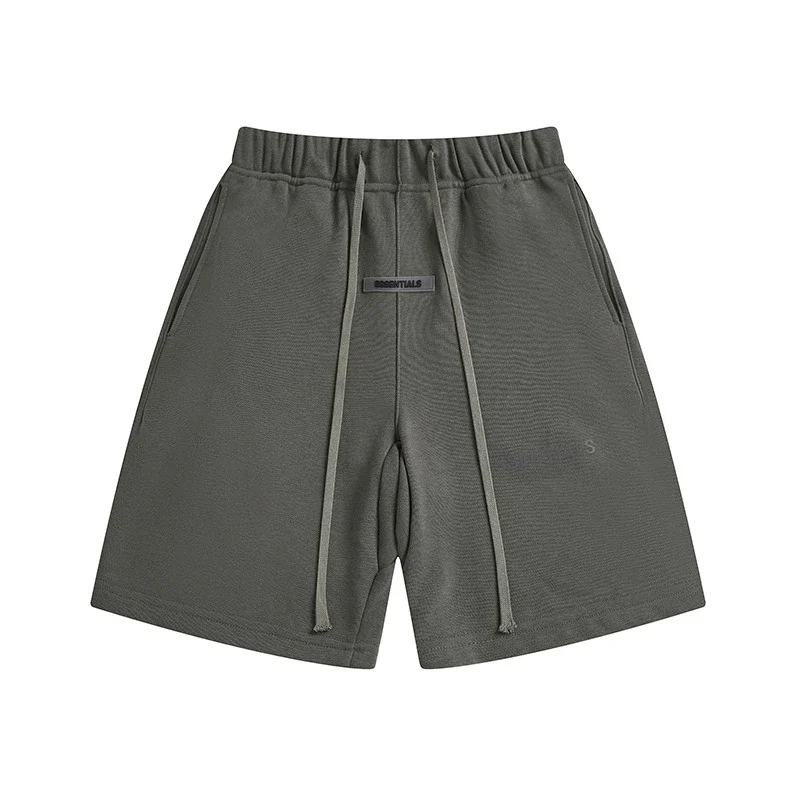 Multi-line shorts ES cotton sports shorts casual five-quarter pants street fashion loose