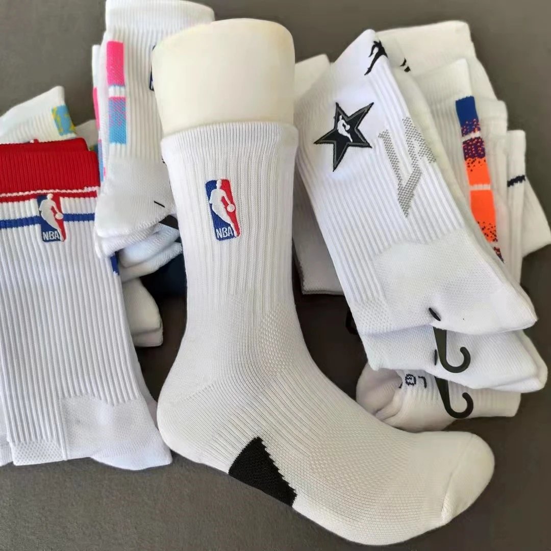 Basketball Socks, Long Tube, Terry Bottom