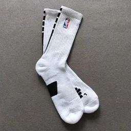 thumbnail for Basketball socks and towel bottom socks
