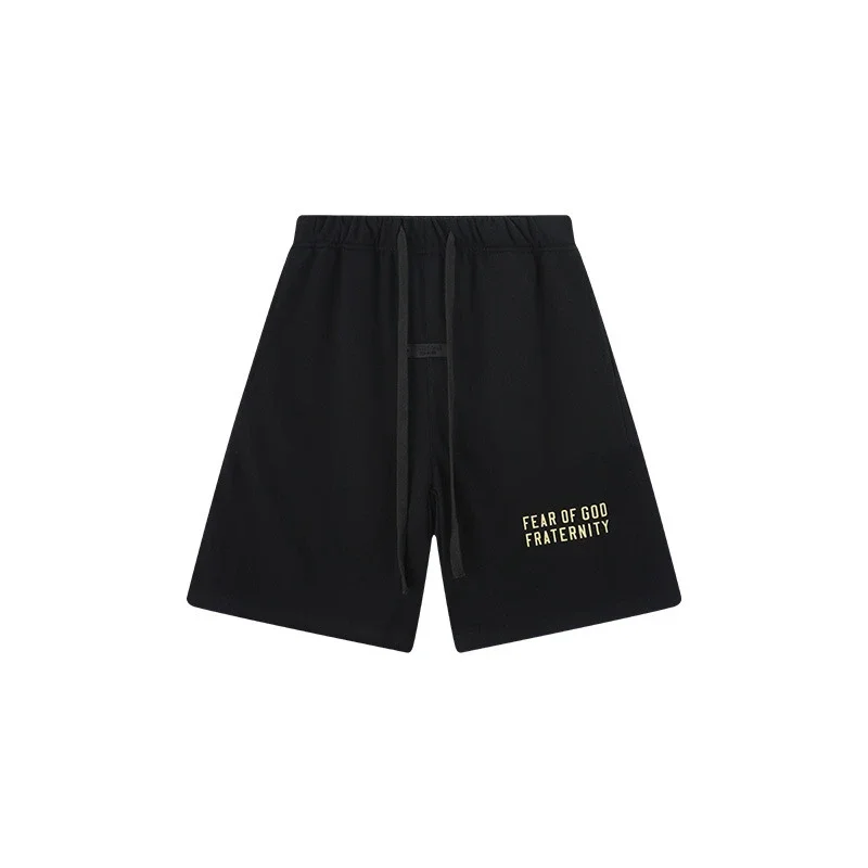 Multi-line shorts ES cotton sports shorts casual five-quarter pants street fashion loose