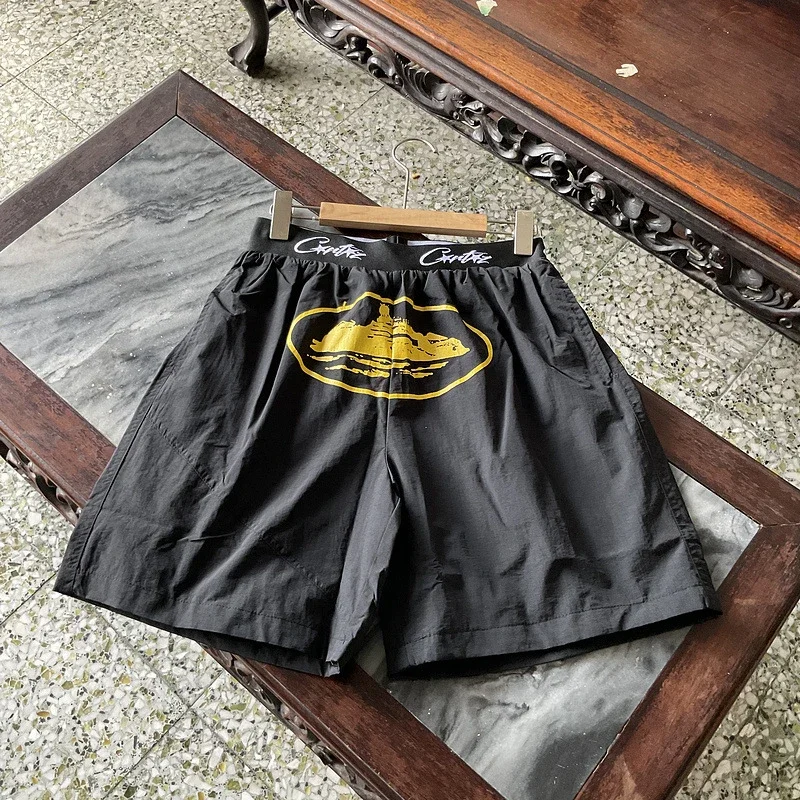 Printed summer new style street loose casual trendy brand hip-hop five-point shorts