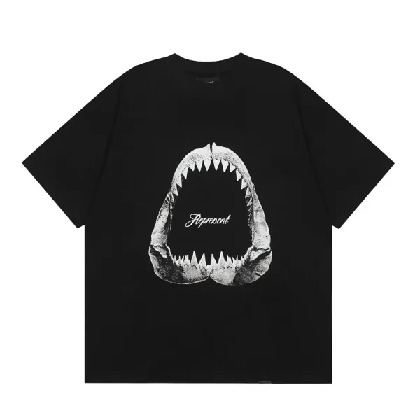 Represent Destructive Appetite Alligator Graphic Black T-Shirt - 6