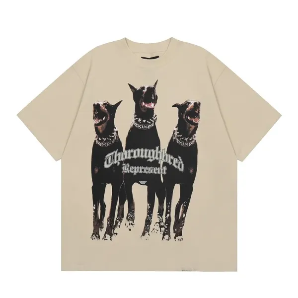 Represent Destructive Appetite Alligator Graphic Black T-Shirt - 30