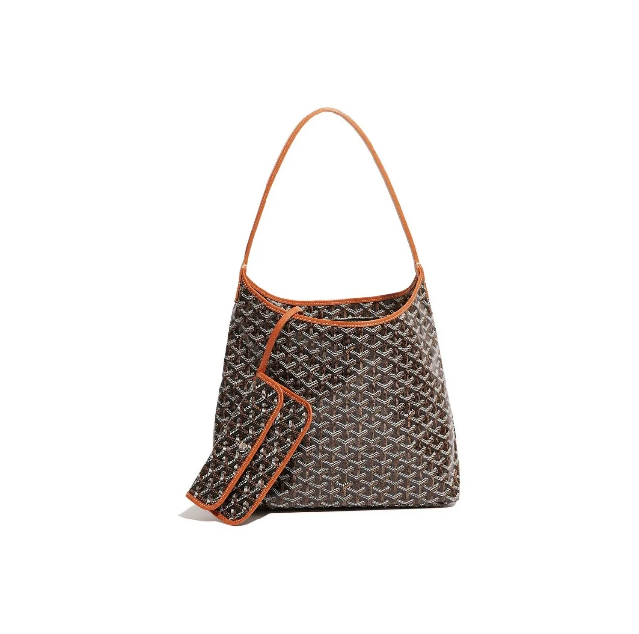 Armpit bag cotton and linen zipper dog tooth bag tote mother-in-law shopping bag commuter tote bag