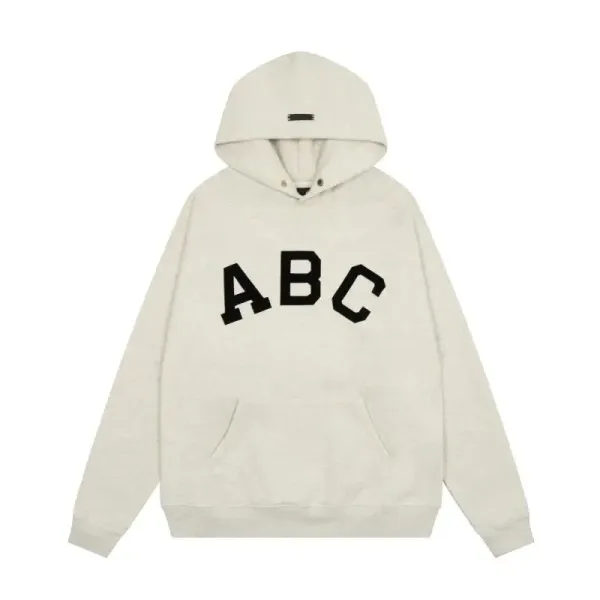 Off-White ABC Arch Logo Hoodie Beige - 1