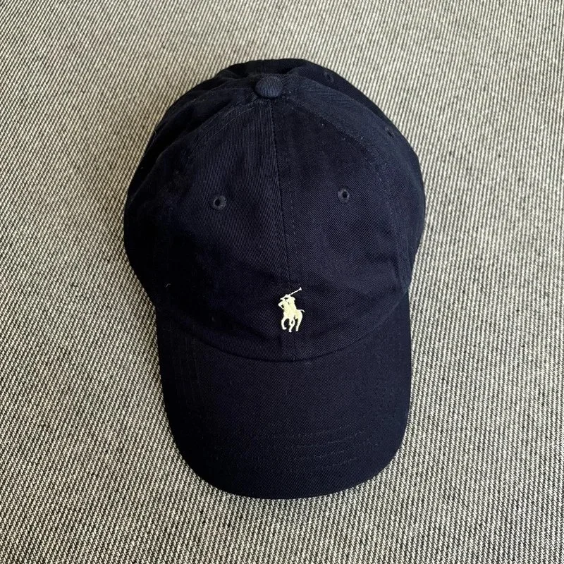 Foreign trade rl raff hat baseball cap men and women peaked cap polo sports pony logo embroidery couple baseball cap