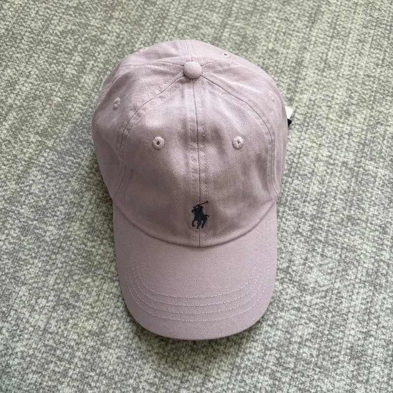 Polo Ralph Lauren Hats Embroidered Pony Baseball Cap — Taro purple
