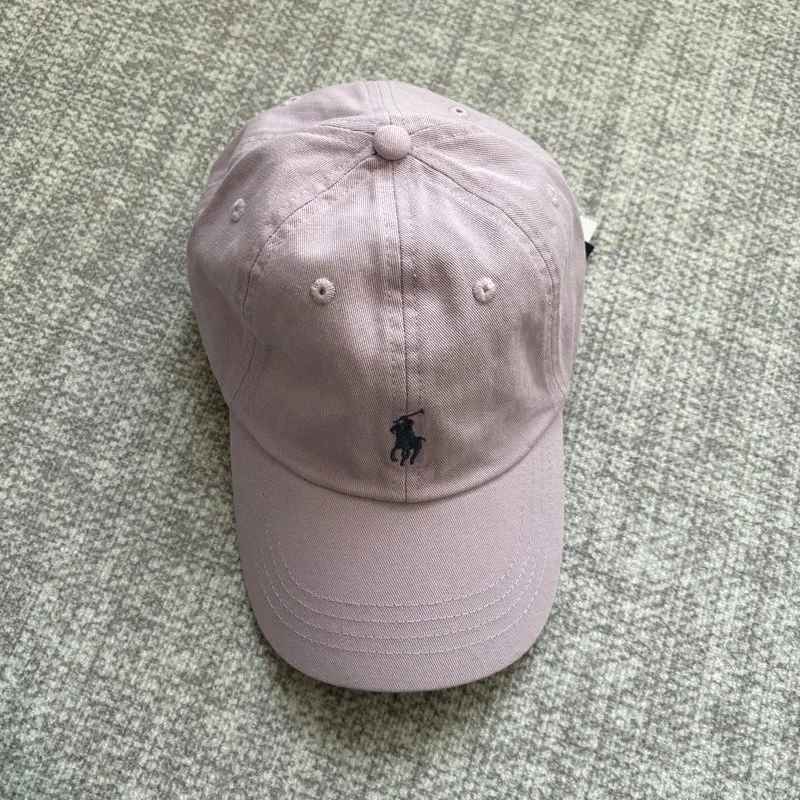 Foreign trade rl raff hat baseball cap men and women peaked cap polo sports pony logo embroidery couple baseball cap