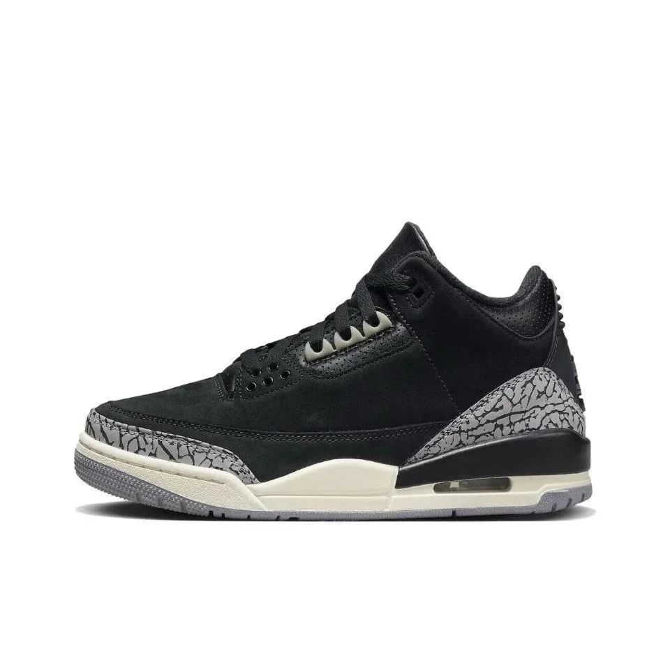 AJ3 mid-range Hiroshi Fujiwara black and white Cardinal white wine red white cement small lightning white blue Wizards Lakers white orange white red small fear cool gray gray blue white brow