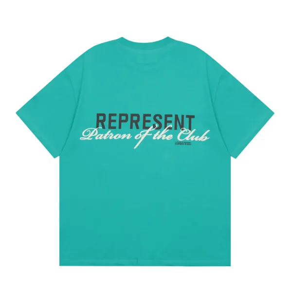 Represent Patron of the Club Teal T-Shirt - 1