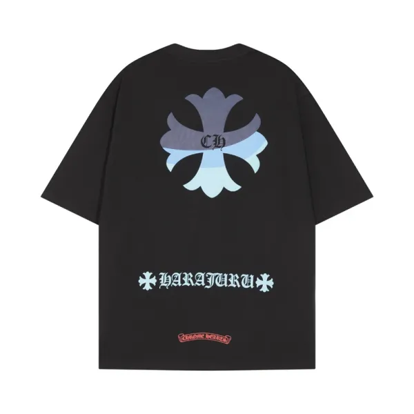 Chrome Hearts x Harajuku Cross T-Shirt Black - 1