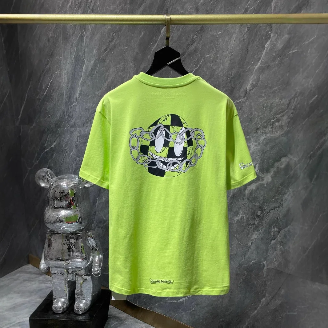 CH summer European and American street hip-hop short-sleeved series for men and women