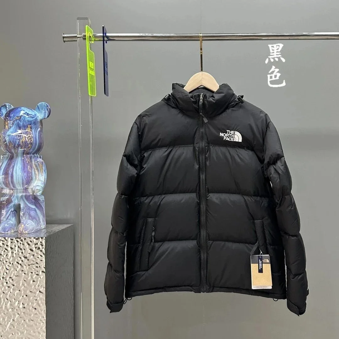 **Version American version 1996 down jacket classic splicing down jacket warm jacket couple style