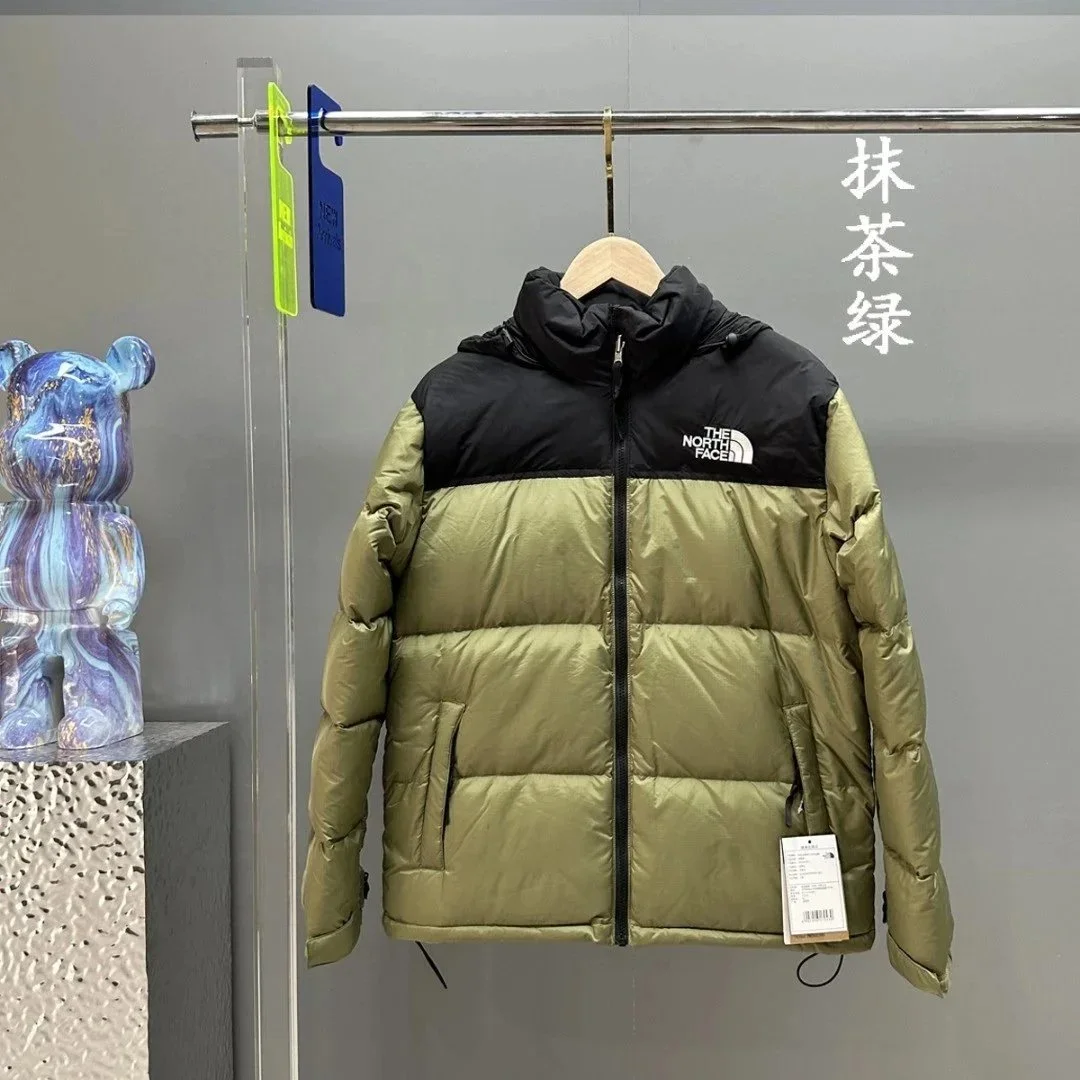 **Version American version 1996 down jacket classic splicing down jacket warm jacket couple style