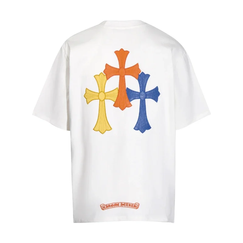 CH summer European and American street hip-hop short-sleeved series for men and women product image